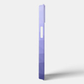 Lila violette Maschenöffnung Monogram Case-Mate iPhone Hülle (Rückseite / Rechts)