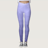 Lila violette Maschenöffnung Monogram Leggings (Vorderseite)
