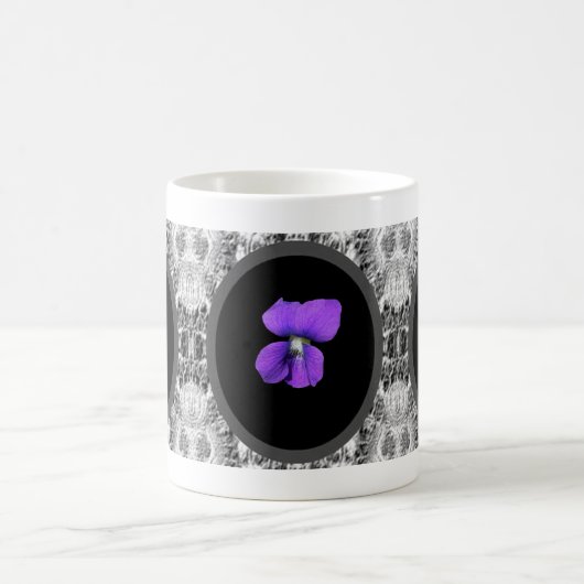 Lila violette Tasse (Mittel)