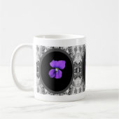 Lila violette Tasse (Links)