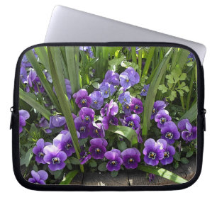 Lila Violetten Laptopschutzhülle
