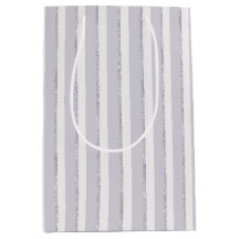 Lila Violetter Glitter Streifen Braut-