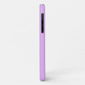 Lila violetter Monogramm-Handyhülle Case-Mate iPhone Hülle (Hinten/Links)