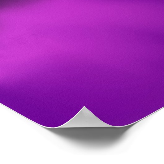 Lila violettes Gelb Moderne Abstrakte Kunst drucke (Ecke)