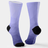 Lila violettes Maschenmuster Socken (Gewinkelt)
