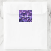 Lila Viollet Hydrangea Dankeschön Sticker (Tasche)