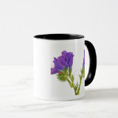 Lila Vipern Bugloss (Echium plantagineum) Tasse (VorderseiteRechts)