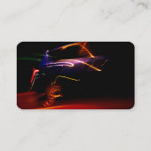 lila Visitenkarte (Rückseite)