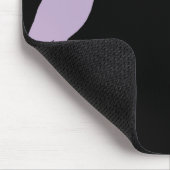 Lila Vogel Mousepad (Ecke)