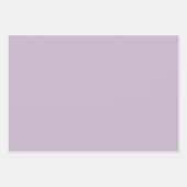 Lila Vögel und Berries Bridal Geschenkpapier Set (Vorderseite 3)