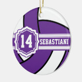 Lila Volleyball 🏐 | DIY Name and number Keramik Ornament (Links)