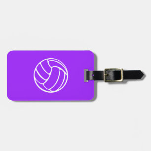 Lila Volleyball-Gepäck-Umbau Gepäckanhänger