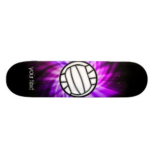 Lila Volleyball Skateboard