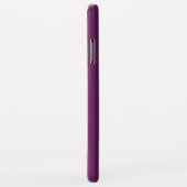 Lila (Vollfarbe) Case-Mate iPhone Hülle (Hinten/Rechts)