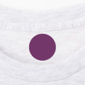 Lila (Vollfarbe) Etiketten (Befestigt)