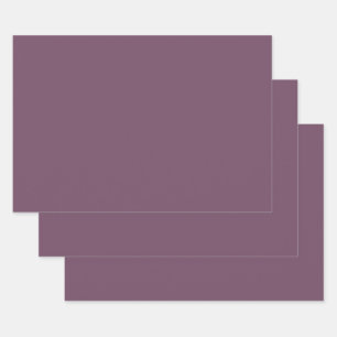 Lila (Vollfarbe)  Geschenkpapier Set