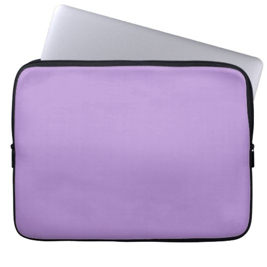 Lila (Vollfarbe) Laptopschutzhülle (Vorderseite)
