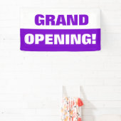 Lila Vorlagengrösse für Geschäftsbanner Banner (InSitu)