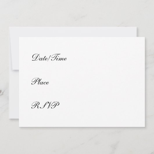 Lila Vortex-Einladung Einladung (Rückseite)