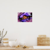 Lila Vortex Guitar Grip Poster (Küche)