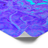 Lila Vortex Maze Poster (Ecke)