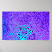 Lila Vortex Maze Poster (Vorne)