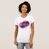 Lila Vortex Tee Shirt (Vorne ganz)