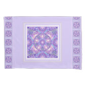 Lila W1-Abdeckung Kissenbezug (Vorderseite)