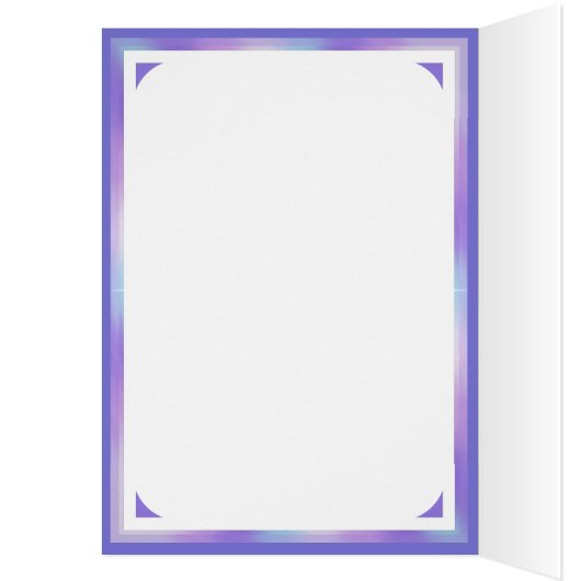 Lila W1-Blindkarte (Innen (Links))