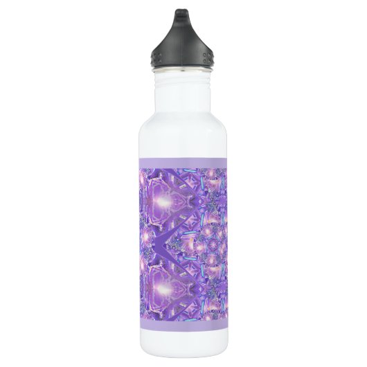 Lila W1 Edelstahlflasche (Rechts)