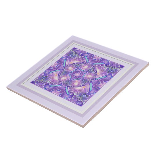 Lila W1 Fliese (Seite)