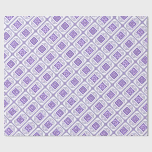 Lila W1 Geschenkpapier (Flach)