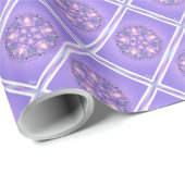 Lila W1 Geschenkpapier (Rolleneckpunkt)