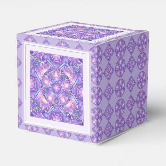 Lila W1 Geschenkschachtel (Rückseite)