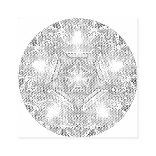 Lila W1 Gummistempel (Prägung)