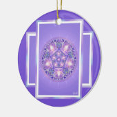 Lila W1 Keramik Ornament (Links)