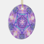 Lila W1 Keramik Ornament (Rechts)