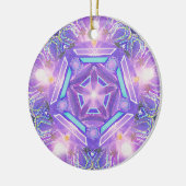 Lila W1 Keramik Ornament (Links)