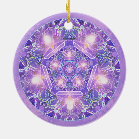 Lila W1 Keramik Ornament (Hinten)