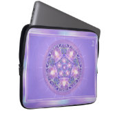 Lila W1 Laptopschutzhülle (Vorne Rechts)