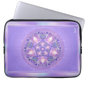 Lila W1 Laptopschutzhülle (Vorderseite)