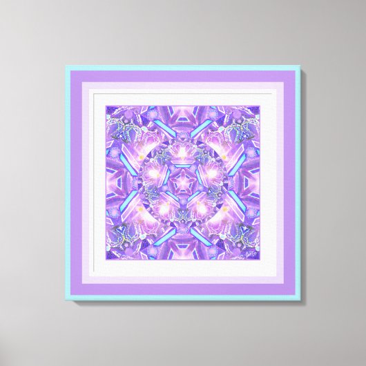 Lila W1 Leinwanddruck (Vorderseite)