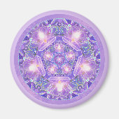 Lila W1 Magnet (Vorne)