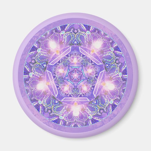 Lila W1 Magnet (Vorne)