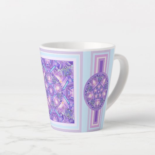 Lila W1 Milchtasse (Rechte Ecke)