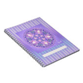 Lila W1 Notizblock (Rechte Seite)