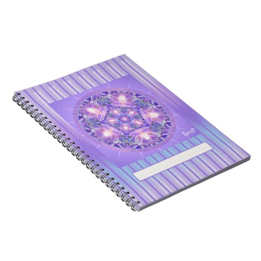 Lila W1 Notizblock (Rechte Seite)