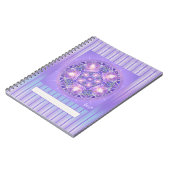 Lila W1 Notizblock (Linke Seite)