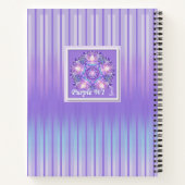 Lila W1 Notizblock (Rückseite)