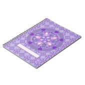 Lila W1 Notizblock (Linke Seite)